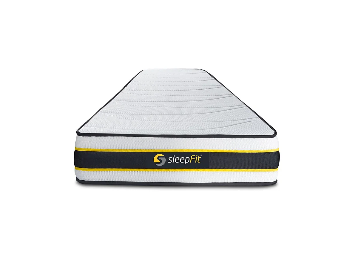 Ensemble sommier + matelas FLEXY ressorts ensachés et mémoire de forme 90x190