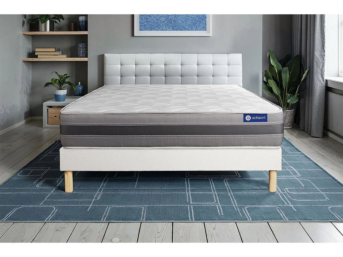 Materac Actimemo relax 140x200cm + zestaw podstawa lózka