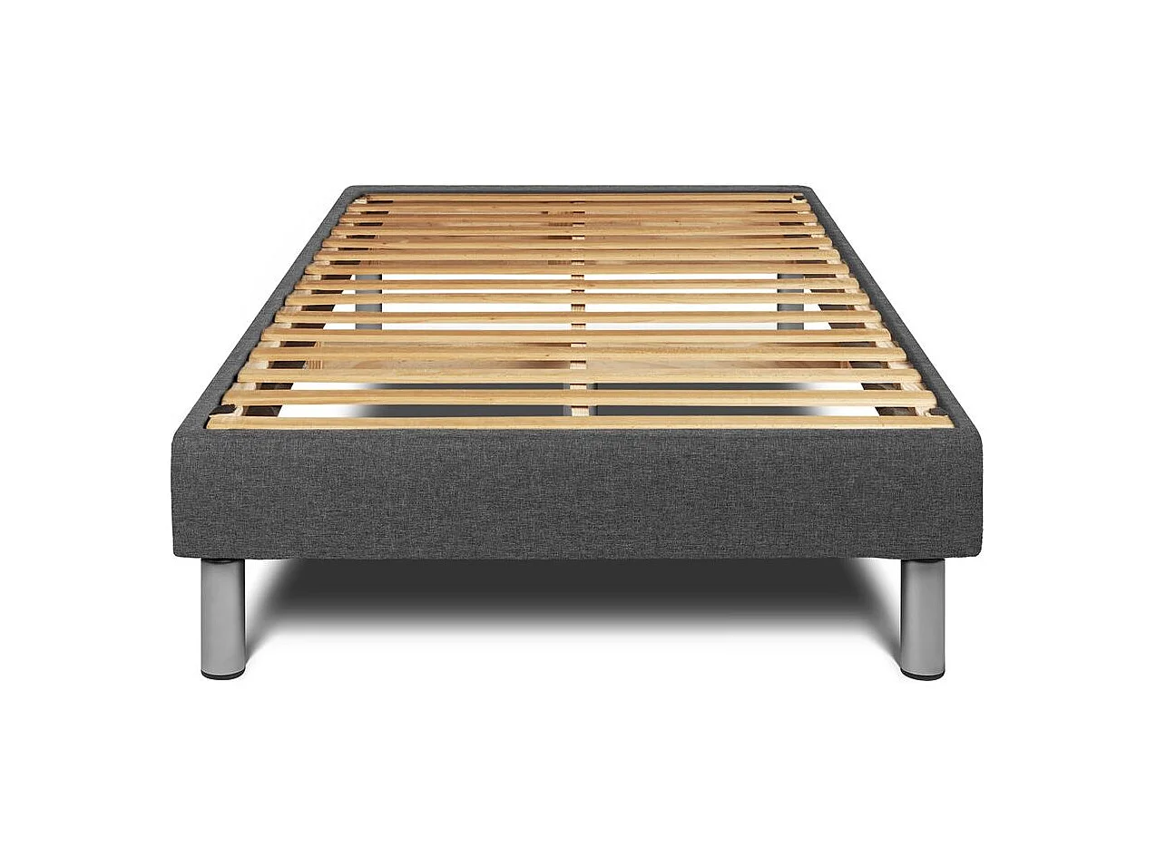 Conjunto VITALPOWER 90 x 200 cm somier Kit gris