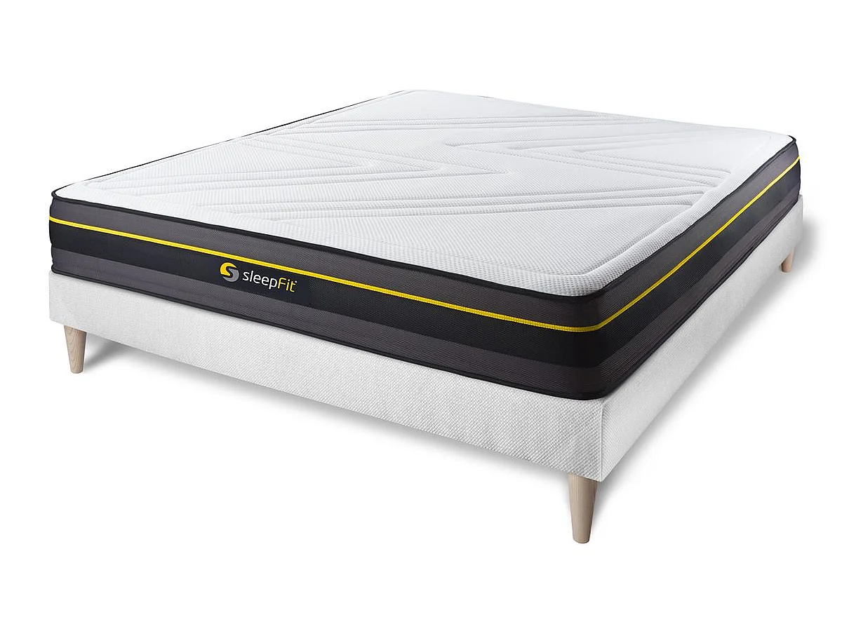 Ensemble sommier + matelas ACTIVE à mémoire de forme 160x200