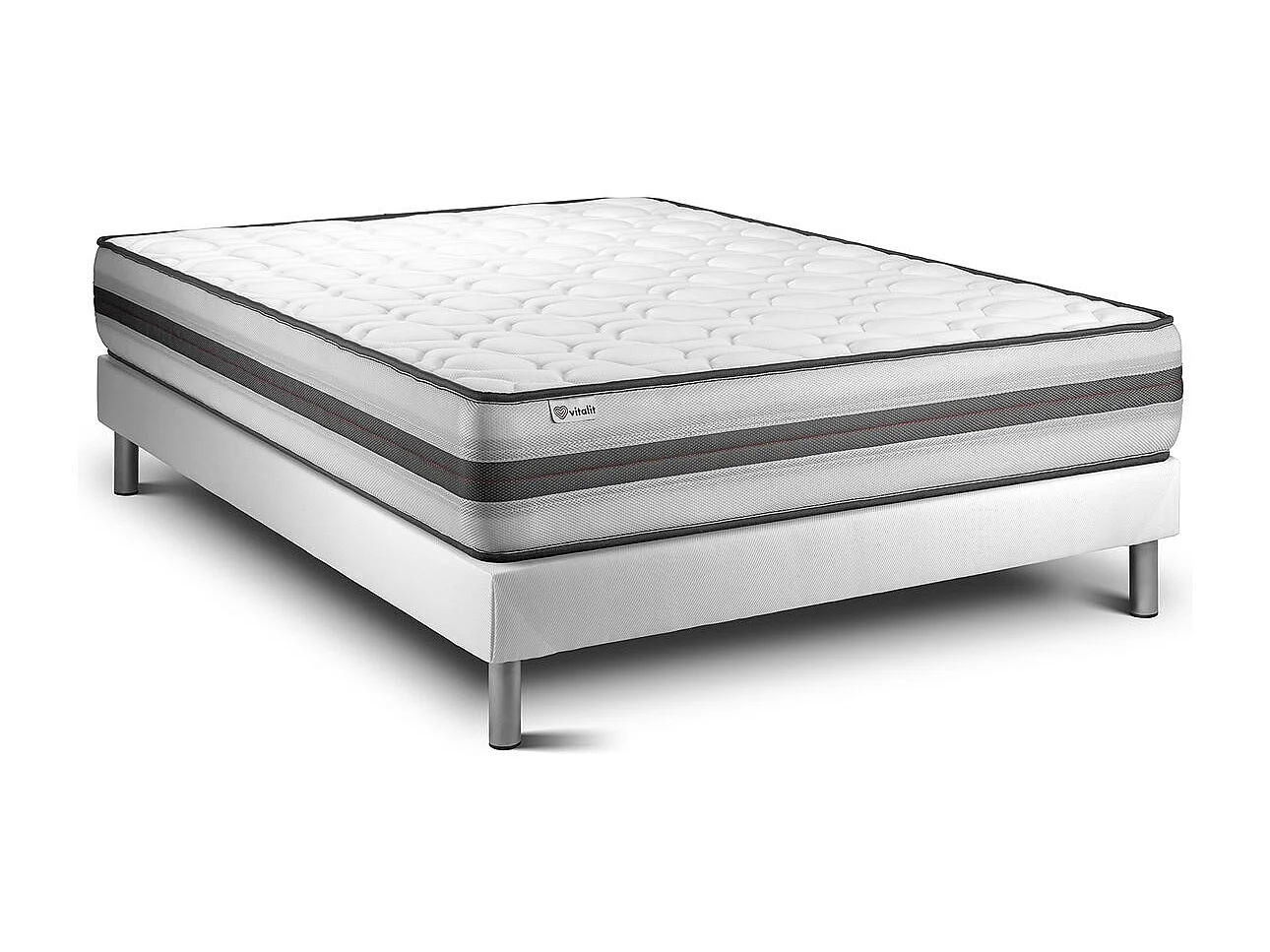 Conjunto de colchão e base 200x200 cm - Vitalpower Recover
