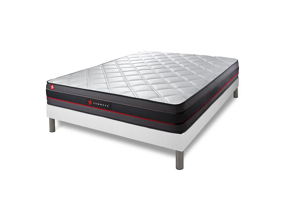 Ensemble sommier + matelas REGEN à mémoire de forme 140x190