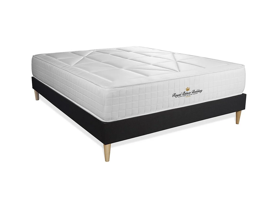 Pack colchón Windsor 120x190cm + Somier multiláminas, espuma viscoelástica y muelles ensacados
