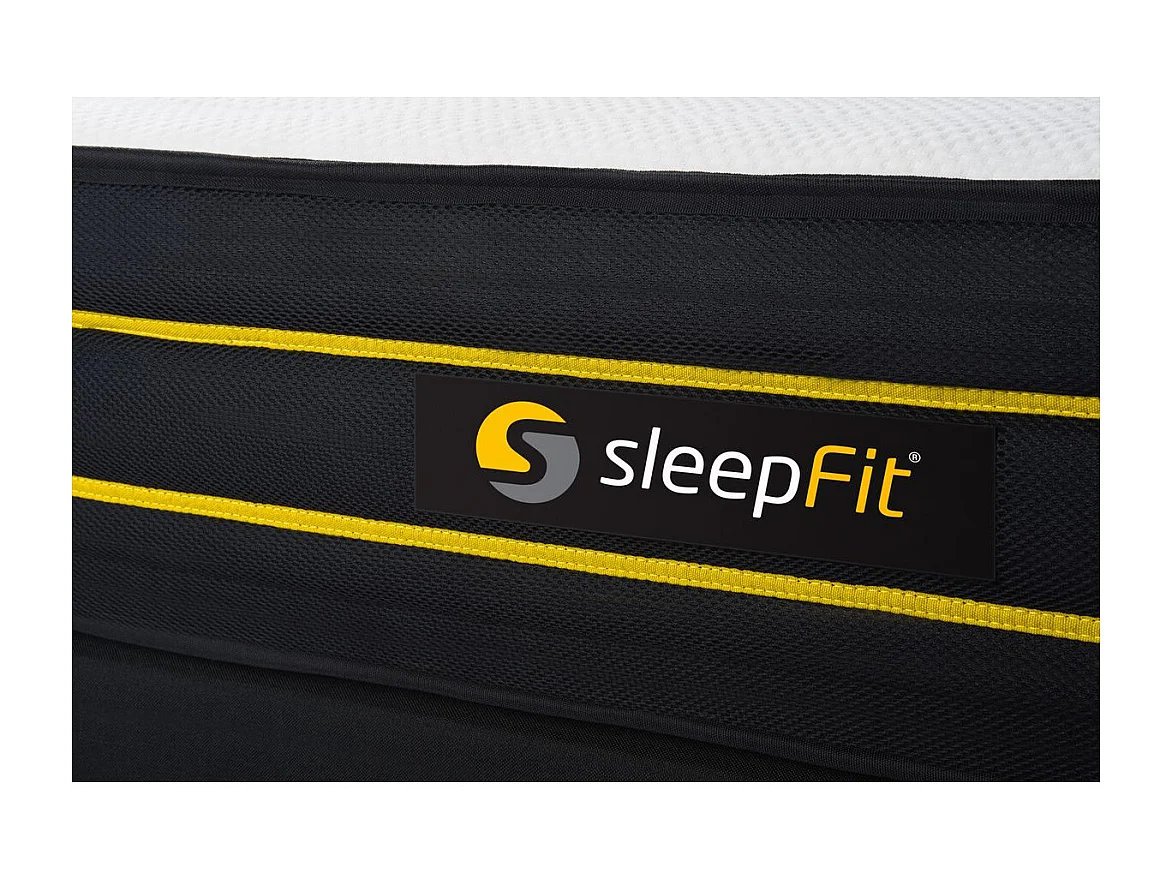 Ensemble 140x190 matelas ULTRA + sommier kit blanc