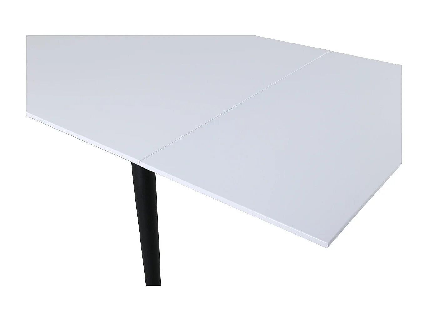 Table à Manger Extensible "Jimmy" 195-285cm Blanc