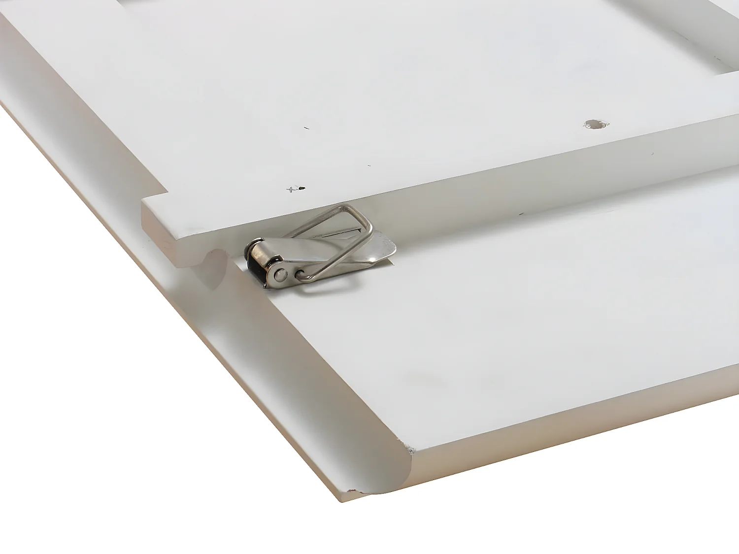 Mozart eetkamertafel 100x180/280 cm incl. 2 verlengbladen antiek wit, antiek gepatineerd.