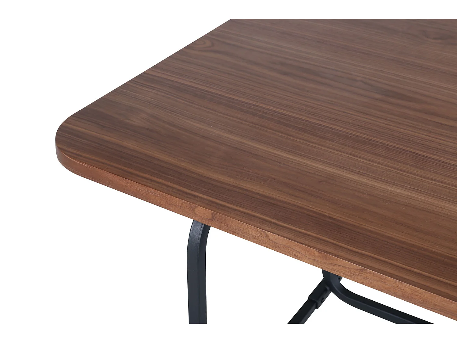 Uno eetkamertafel 90x200cm okkernoot fineer.