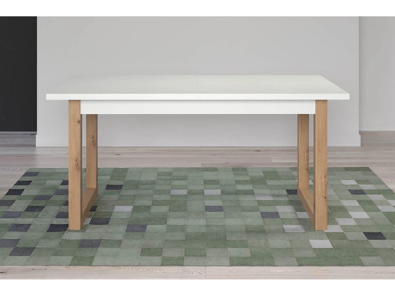 Dakota Esstisch 90 x 160/200 cm Einschl. Zusatzplatten, Eiche dekor.