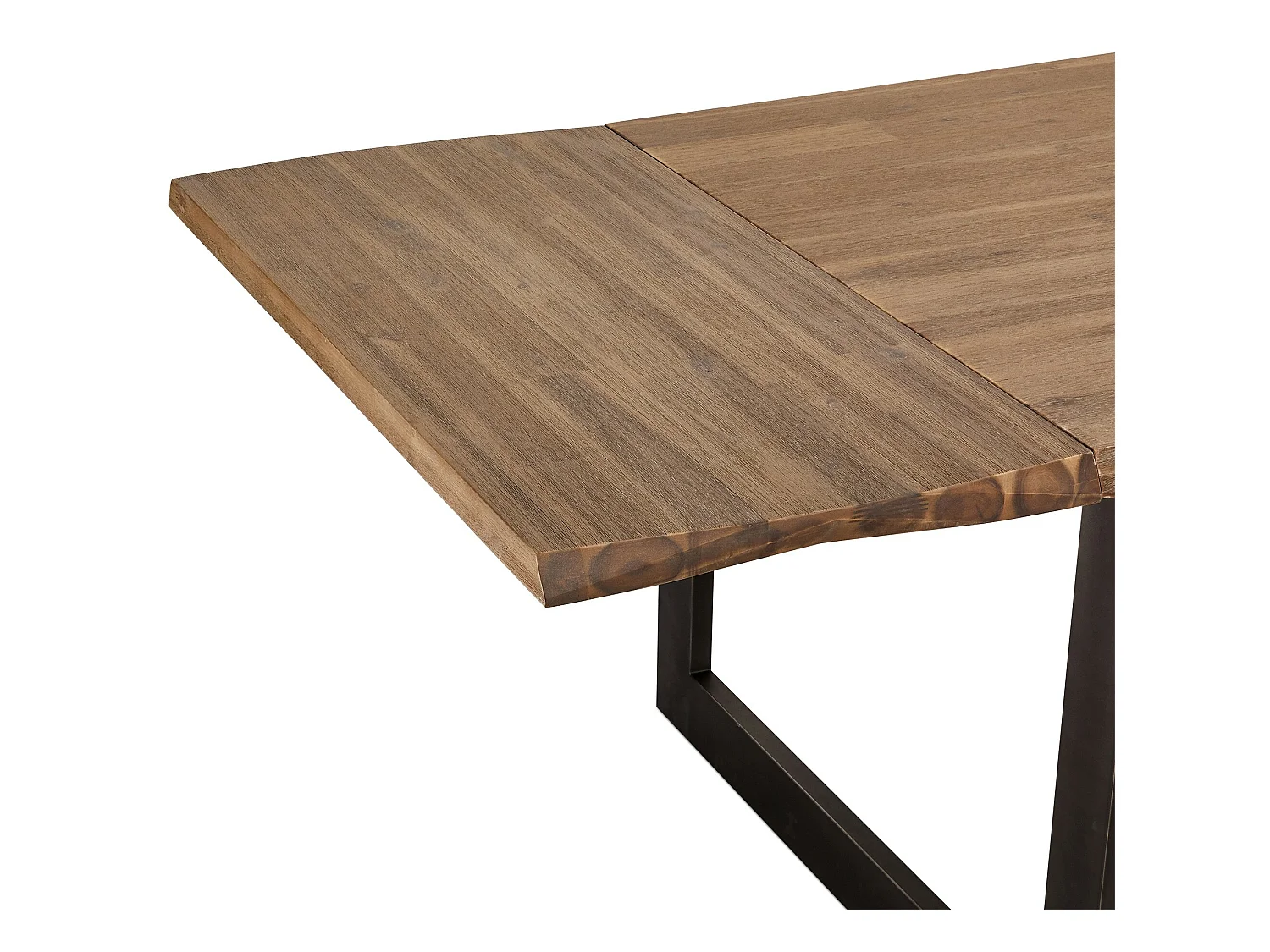 Maro Plateau supplémentaire 1 pièce 50x100 cm, brun, bois d'acacia.