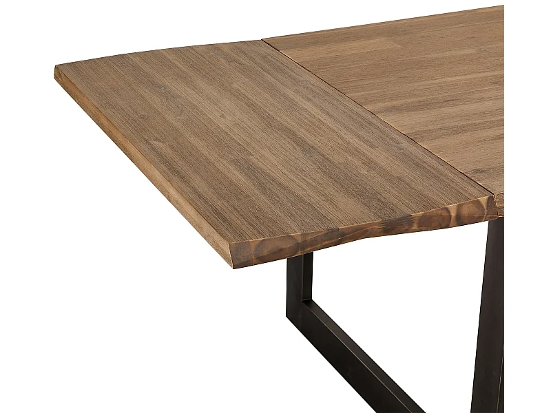 Piatto aggiuntivo Maro 1 pz. 50x100 cm legno di acacia marrone.