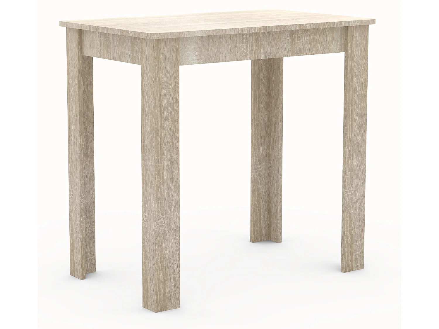 Tavolo da pranzo in legno Tavolo da cucina Esal 80x50 cm