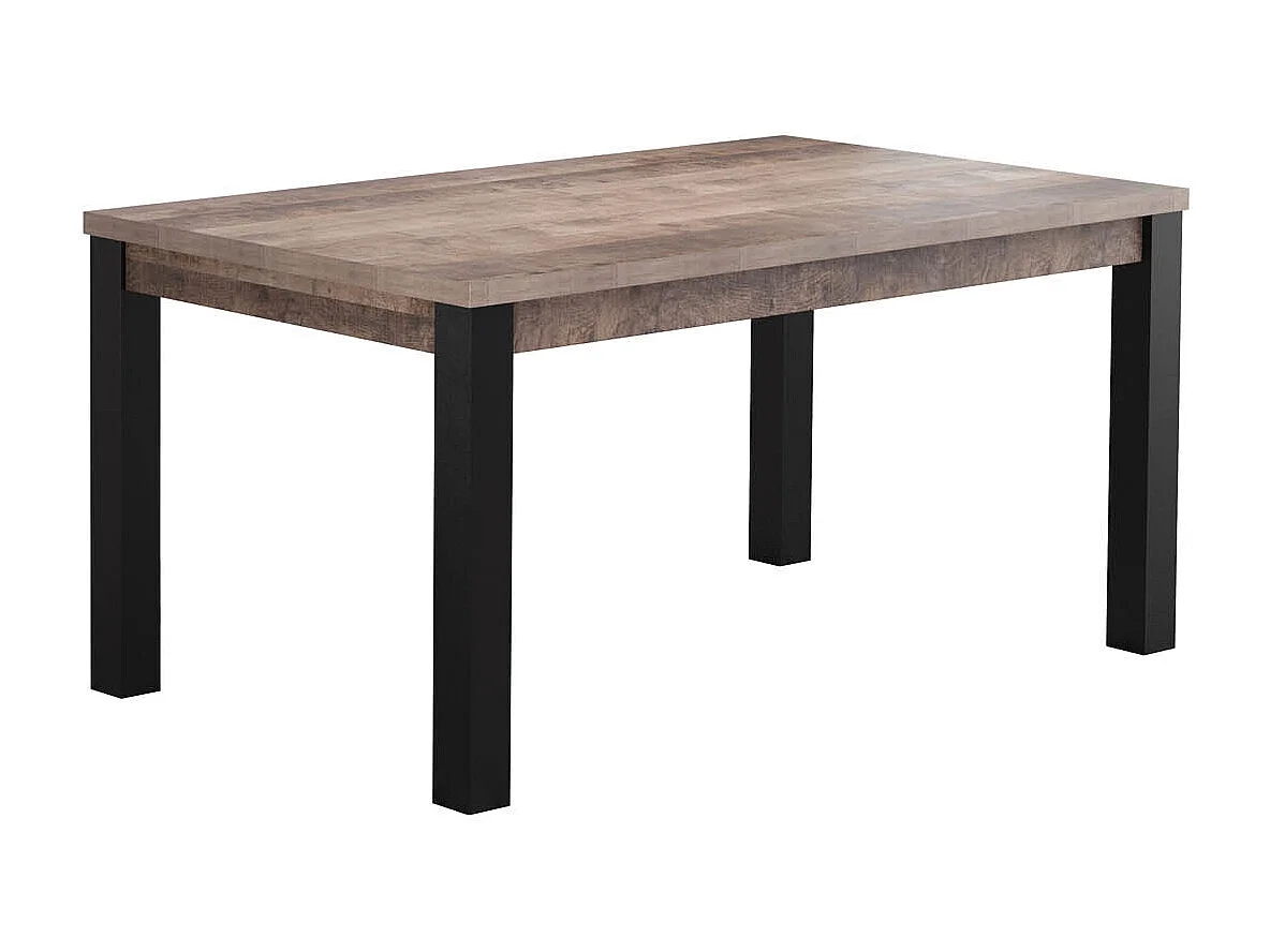 Emile table de salle à manger 90x160 cm chêne décor.