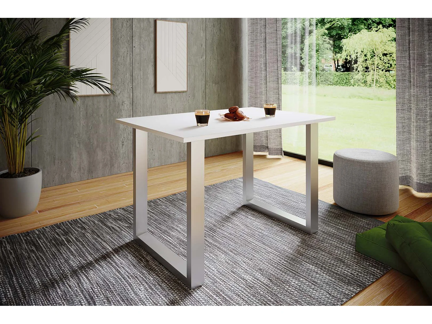 Premium Esstisch Küchentisch Xona U 110x80