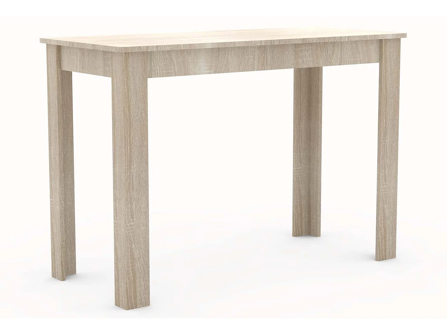 Dining table Esal Sonoma Oak H. 76 x W. 110 x D. 50 cm