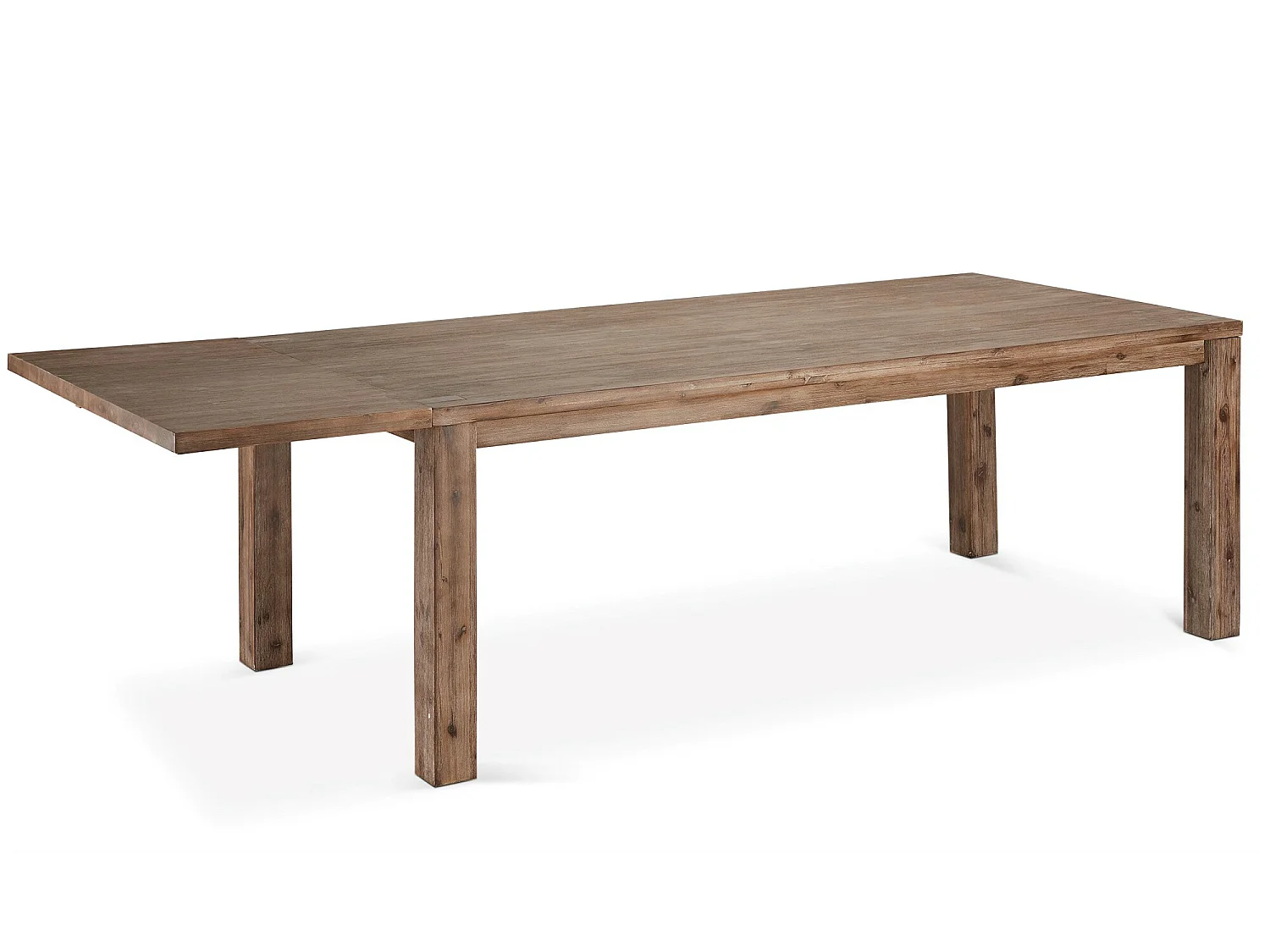 Planche d'extension Alana 1 pc. 90 x 50 cm en bois d'acacia teinté brun.