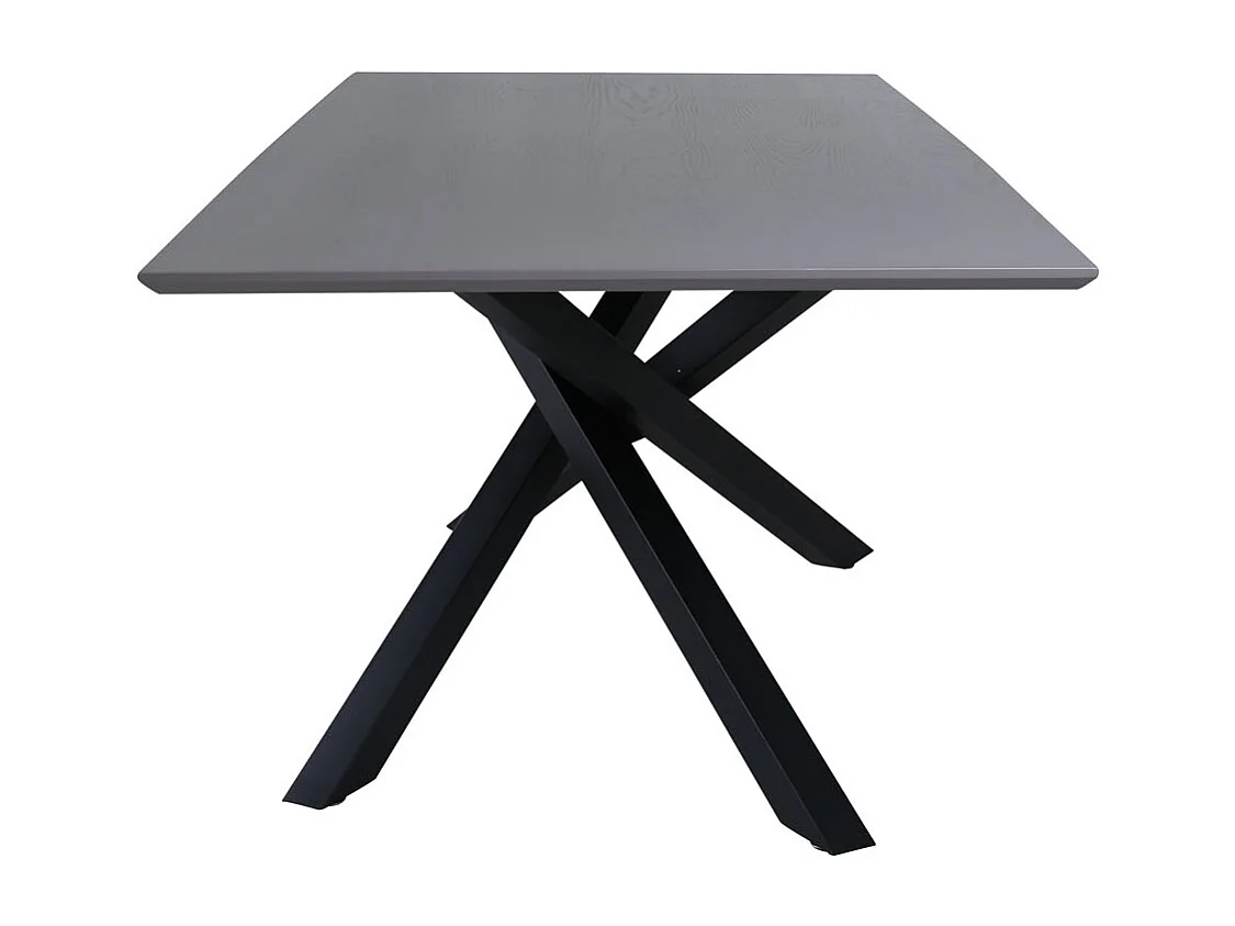 Pippi Table de salle à manger 90x180cm, gris.