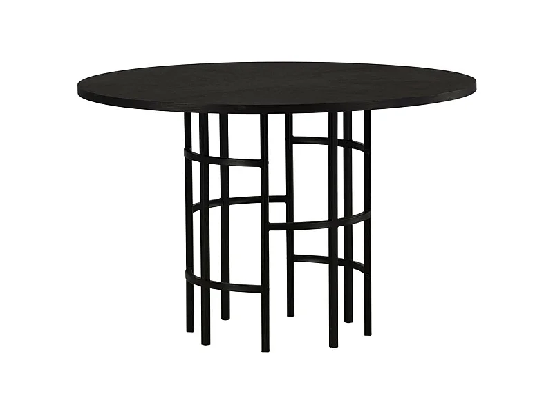 Copenhagen Esstisch Ø115cm schwarz.