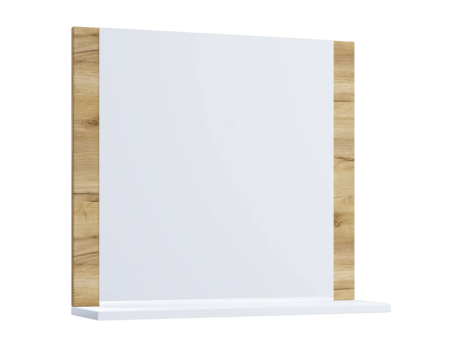 Badspiegel Wandspiegel Bad Ablage Lendas 55x60 cm