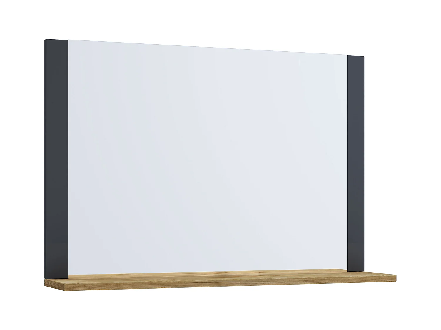 Badspiegel Wandspiegel Bad Ablage Lendas 55x60 cm