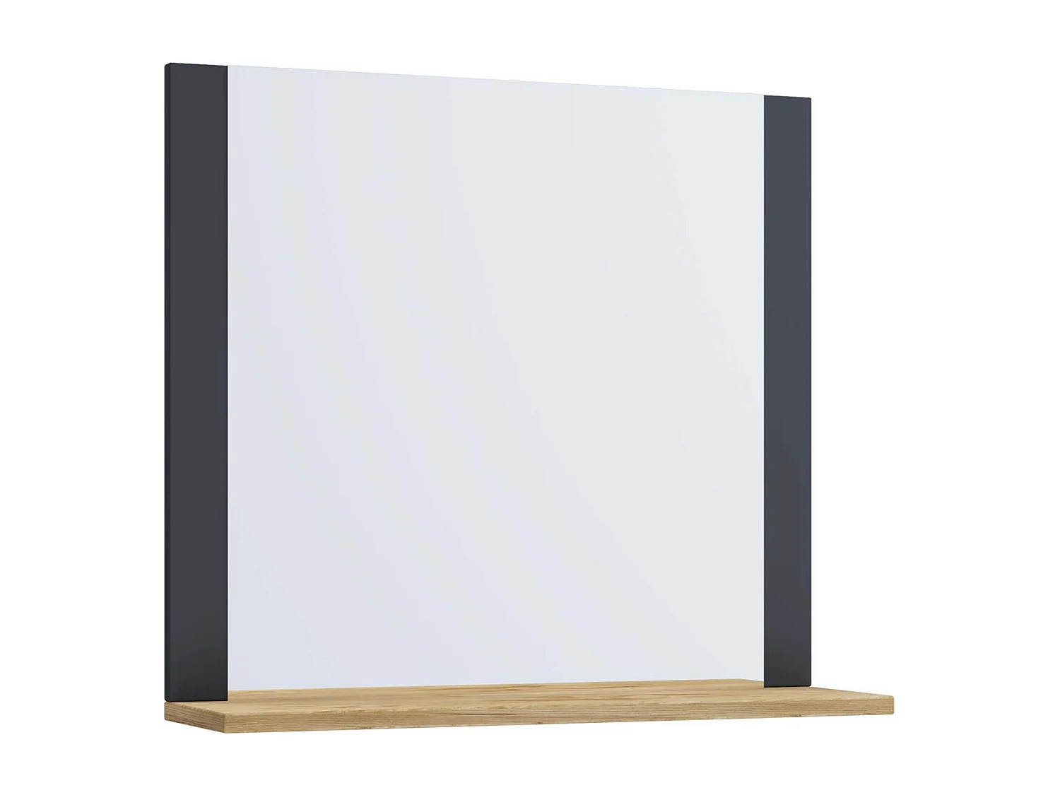 Badspiegel Wandspiegel Bad Ablage Lendas 55x60 cm