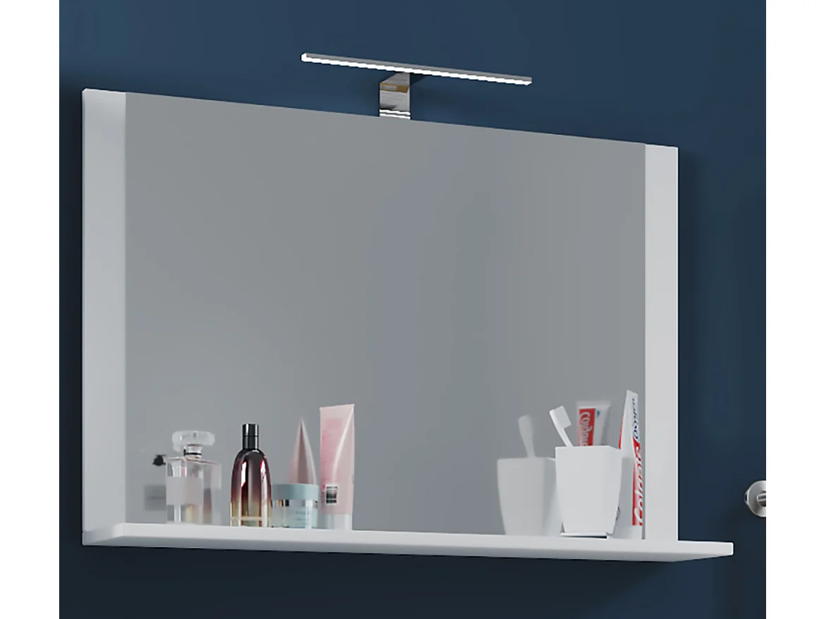 Bathroom furniture mirror Lendas White 0