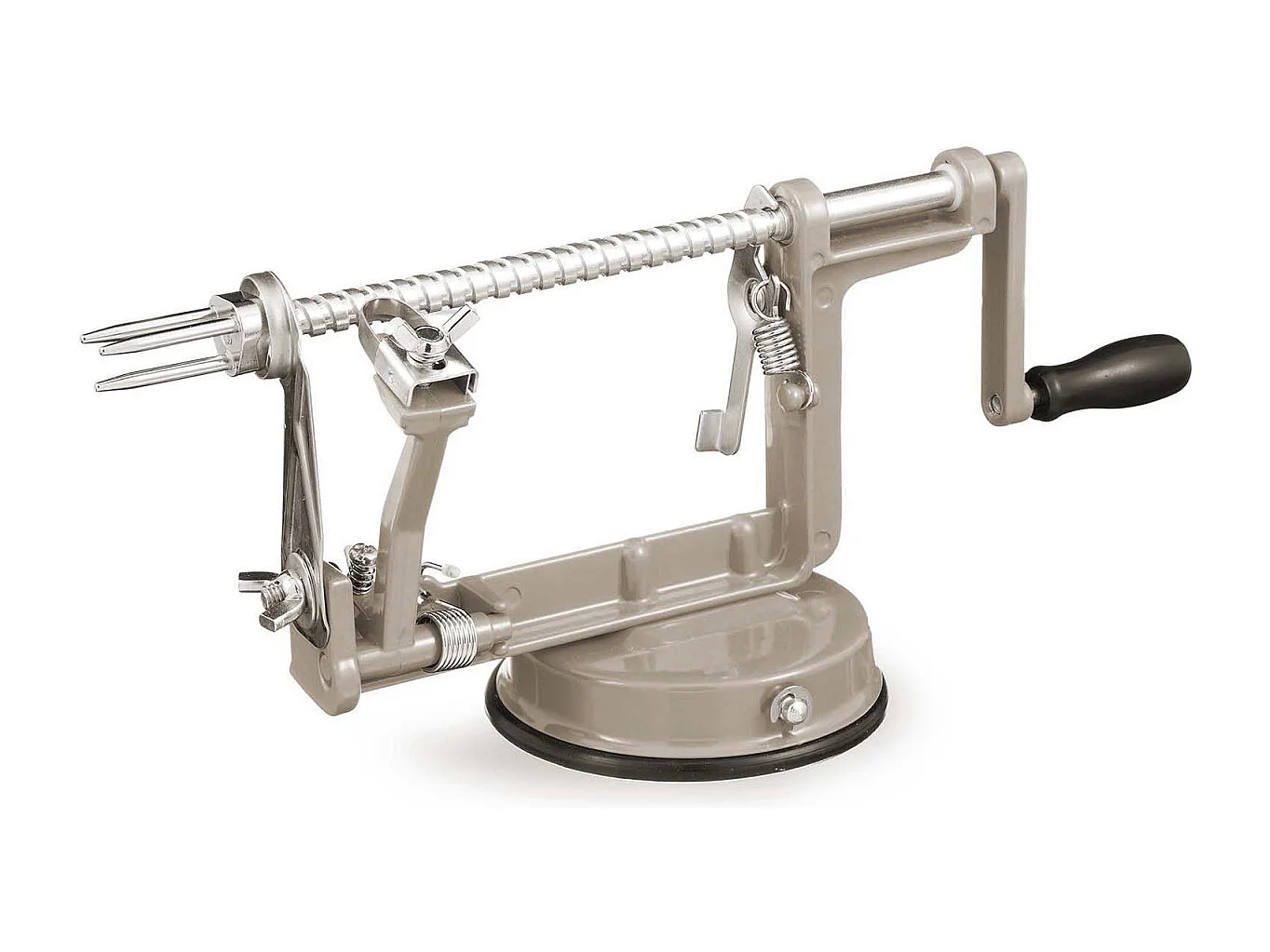 Pèle pomme en métal Beige