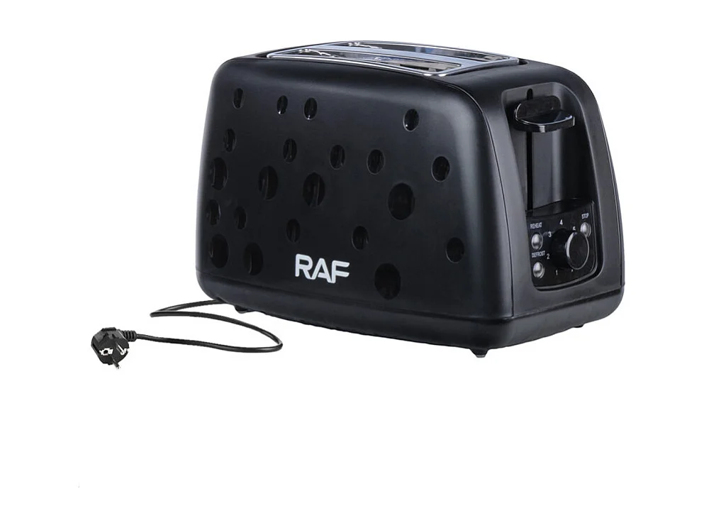 Grille pain 2 tranches thermostat réglable 7 positions cuisson - LIXY