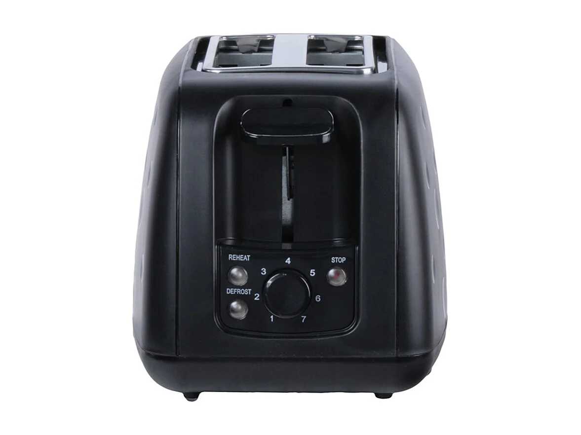 Grille pain 2 tranches thermostat réglable 7 positions cuisson - LIXY