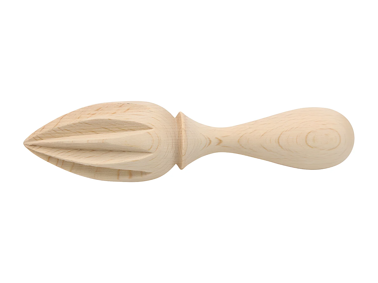 Presse agrumes 15 cm en bois de hêtre