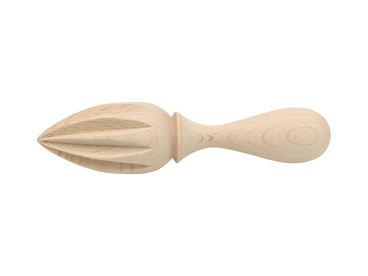 Presse agrumes 15 cm en bois de hêtre