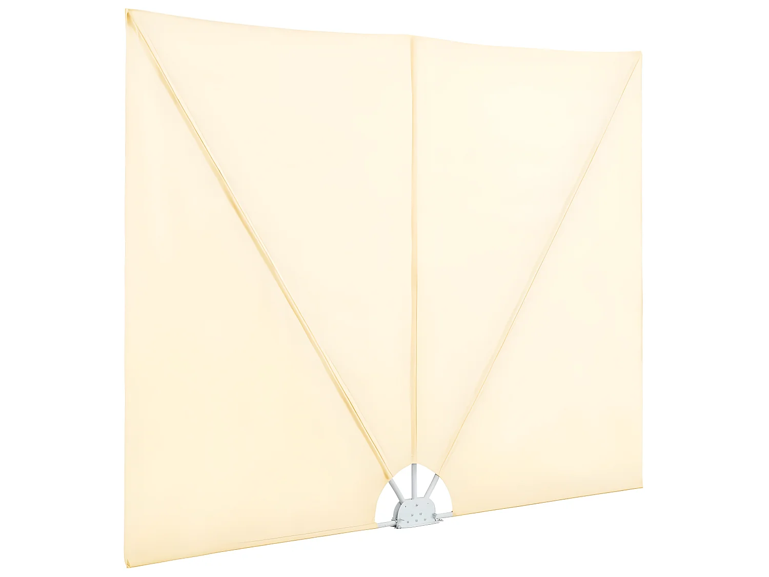 Auvent paravent store brise-vue crème 400 x 200 x 200 cm 02_0007069