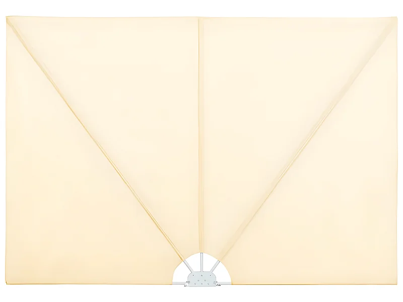 Auvent paravent store brise-vue crème 400 x 200 x 200 cm 02_0007069