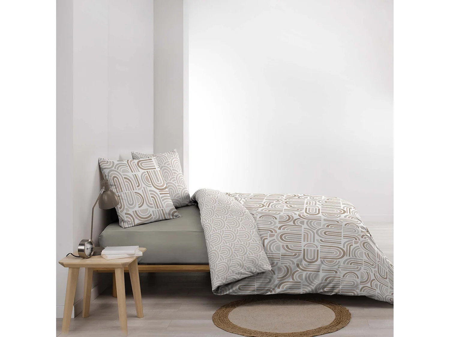 Housse couette + taies 220 x 240 cm Pandore