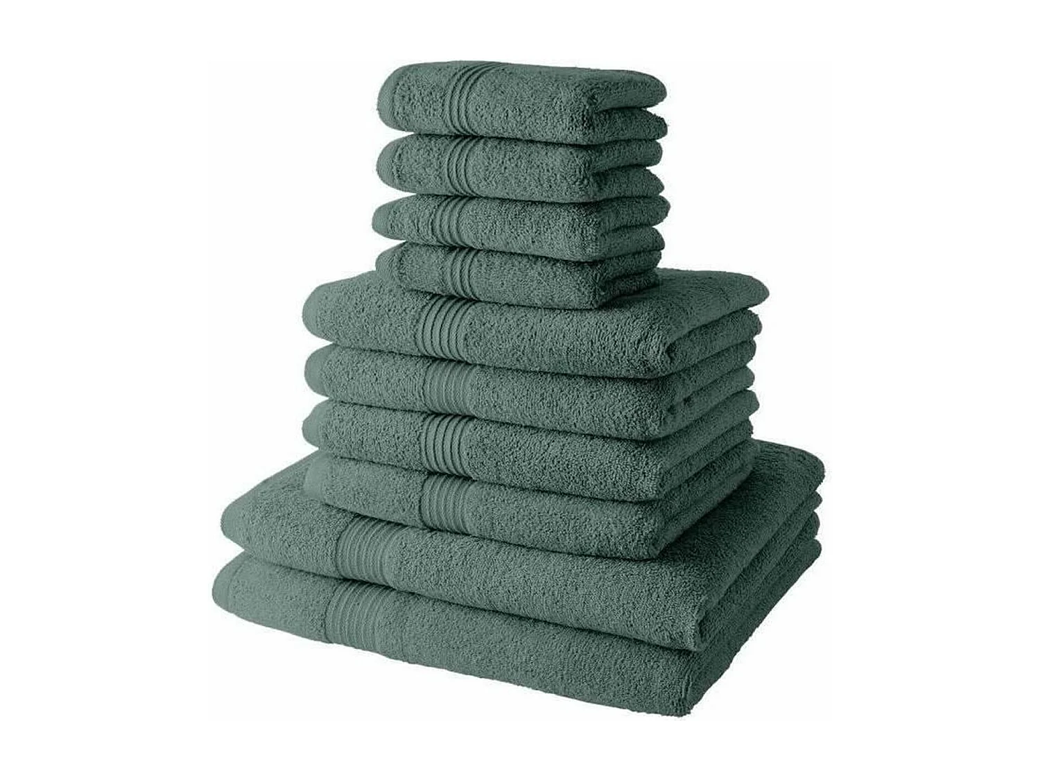 4 Asciugamani Bagno 30 x 50 + 4 Asciugamani Bagno 50 x 90 + 2 Teli Bagno 70 x 130