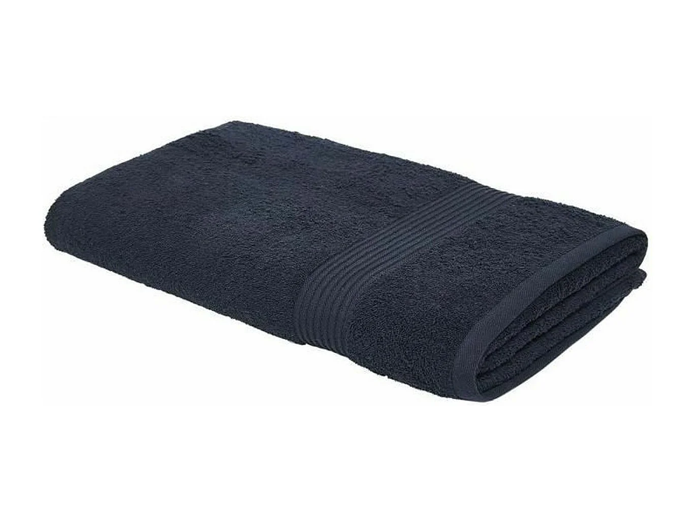 Maxi drap de bain 100% coton, 90x150 cm, coloris navy, Today