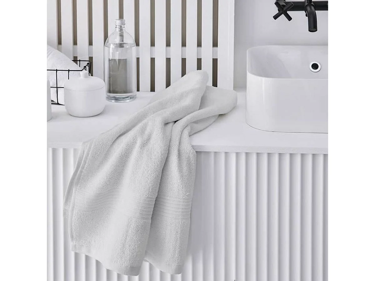 Asciugamano da bagno 70 x 130 cm Gesso