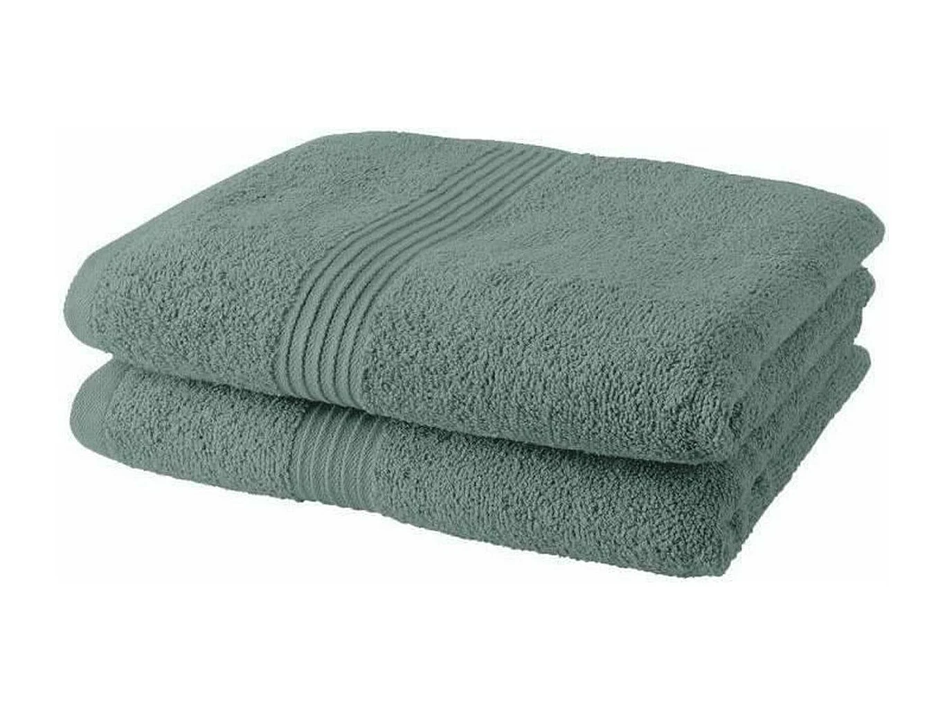 2 asciugamani 50 x 90 cm Celadon
