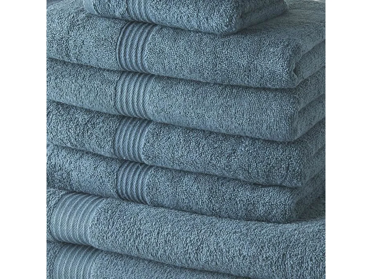 Juego de Toallas TODAY 10 Piezas Turquesa