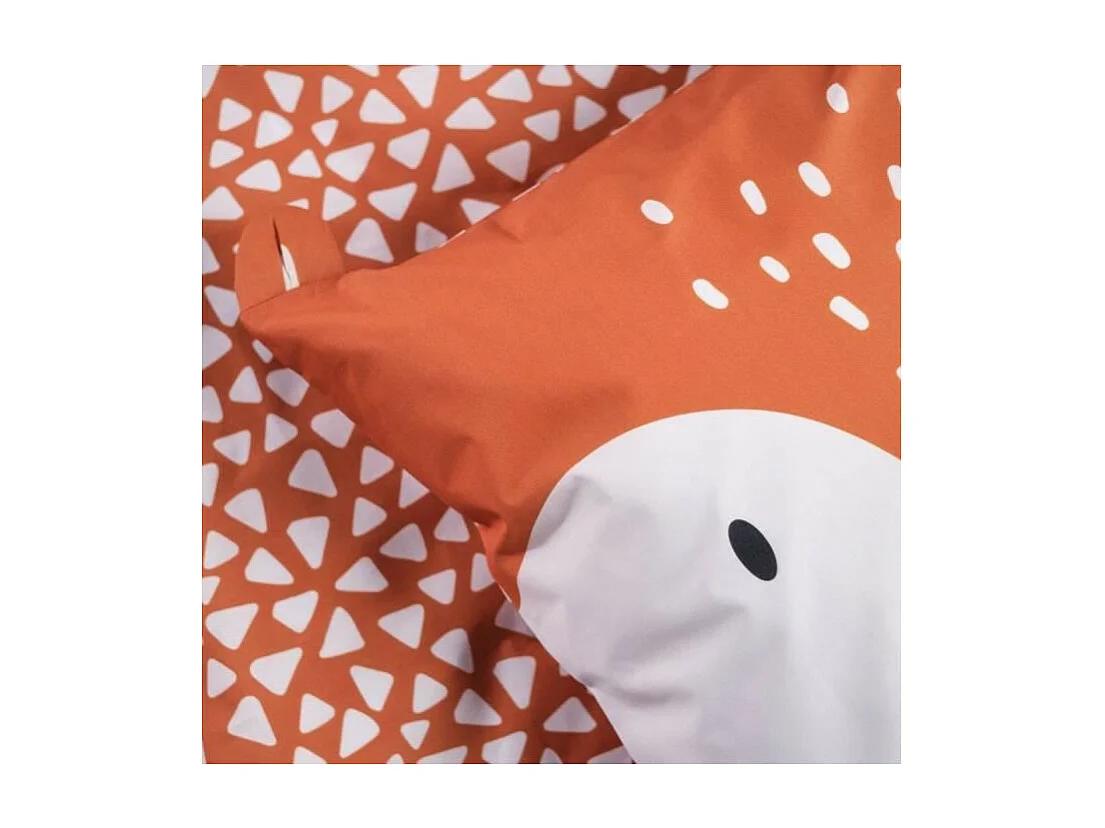 Parure de lit enfant TODAY Funny - 140x200 cm - 100% Coton - imprimé renard