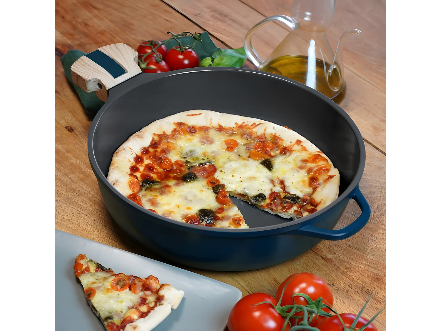 La fabuleuse poêle 8 en 1 Météore 28 cm