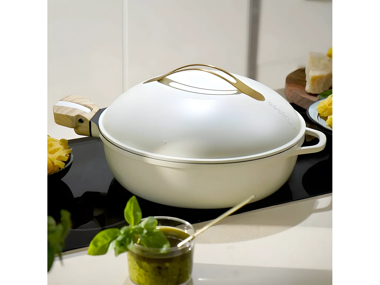 La fabuleuse poêle 8 en 1 meringue 28 cm