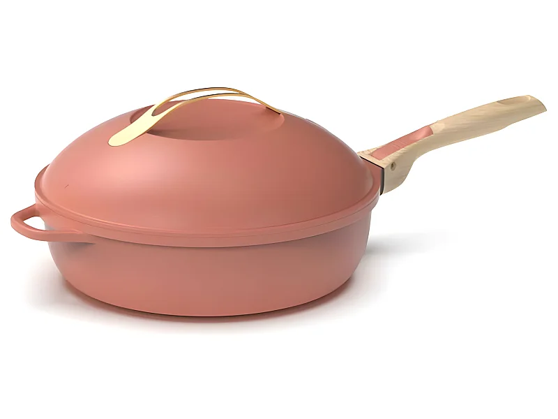 La fabuleuse poêle 8 en 1 pivoine 28 cm