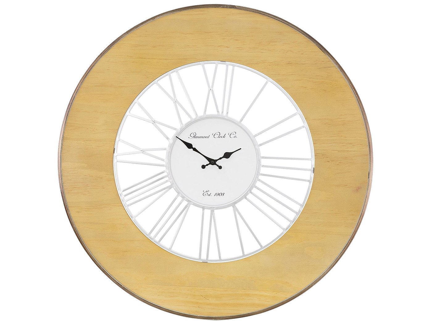 Orologio Da Parete Moderno LED 100x40cm – Silenzioso E Decorativo Per Soggiorno E Cucina