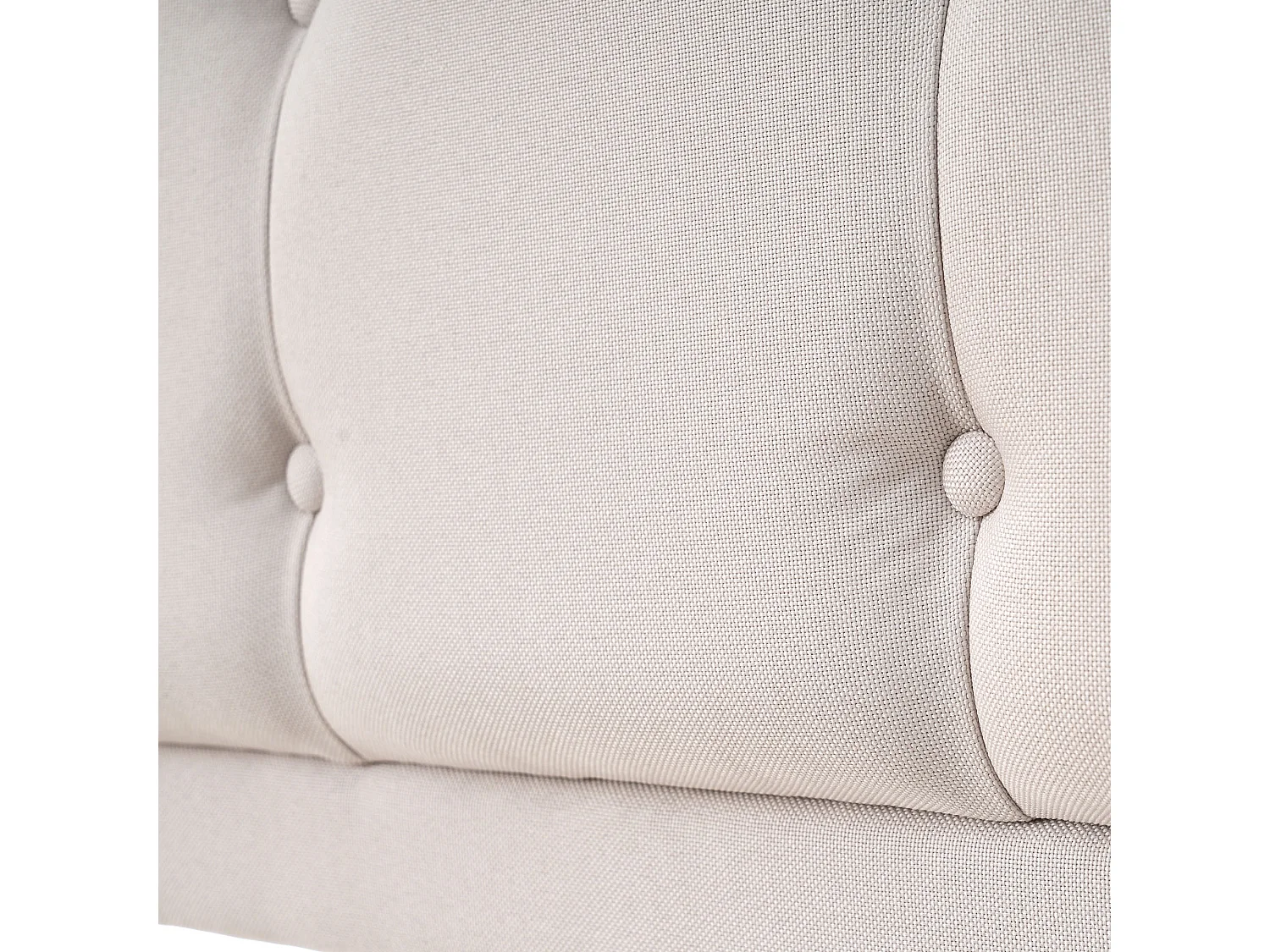 Gepolstertes Erwachsenenbett mit 4 Schubladen und USB-Ladeanschluss – 160 x 200 cm – Leinenstoff – Beige