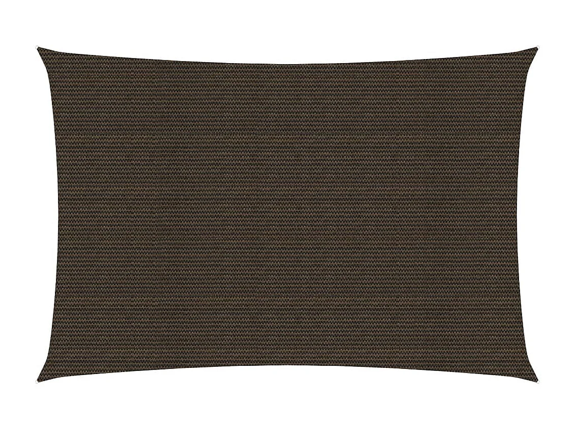 Voile toile d'ombrage parasol marron 450 x 200 x 200 cm 02_0009143