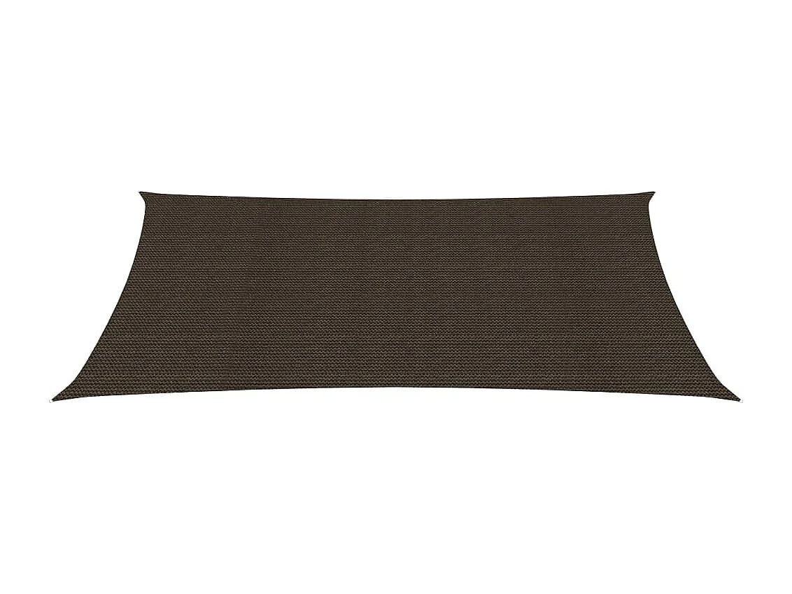 Voile toile d'ombrage parasol marron 450 x 200 x 200 cm 02_0009143