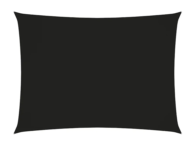 Toldo tipo vela parasol rectangular tela Oxford 2 x 3,5 m negro 02_0009605
