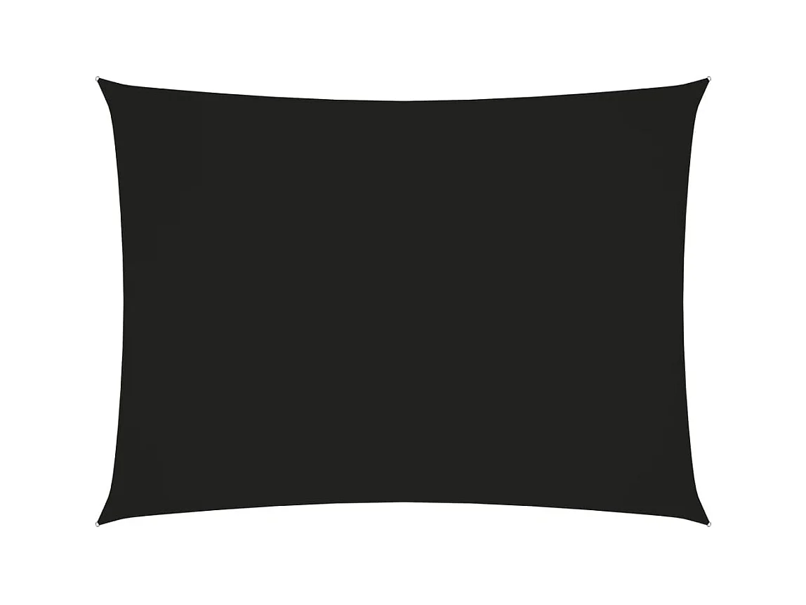 Voile toile d'ombrage parasol tissu noire 350 x 200 x 200 cm 02_0009605