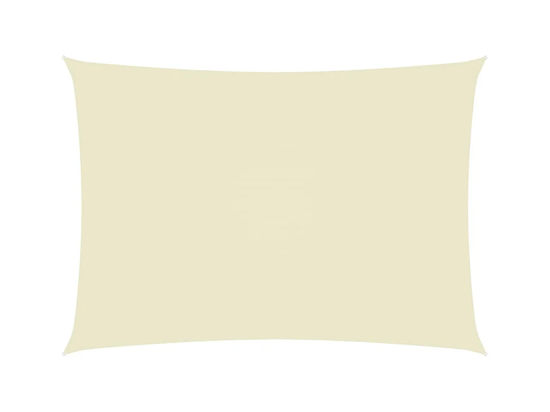 Voile toile d'ombrage parasol tissu crème 800 x 600 x 600 cm 02_0009744