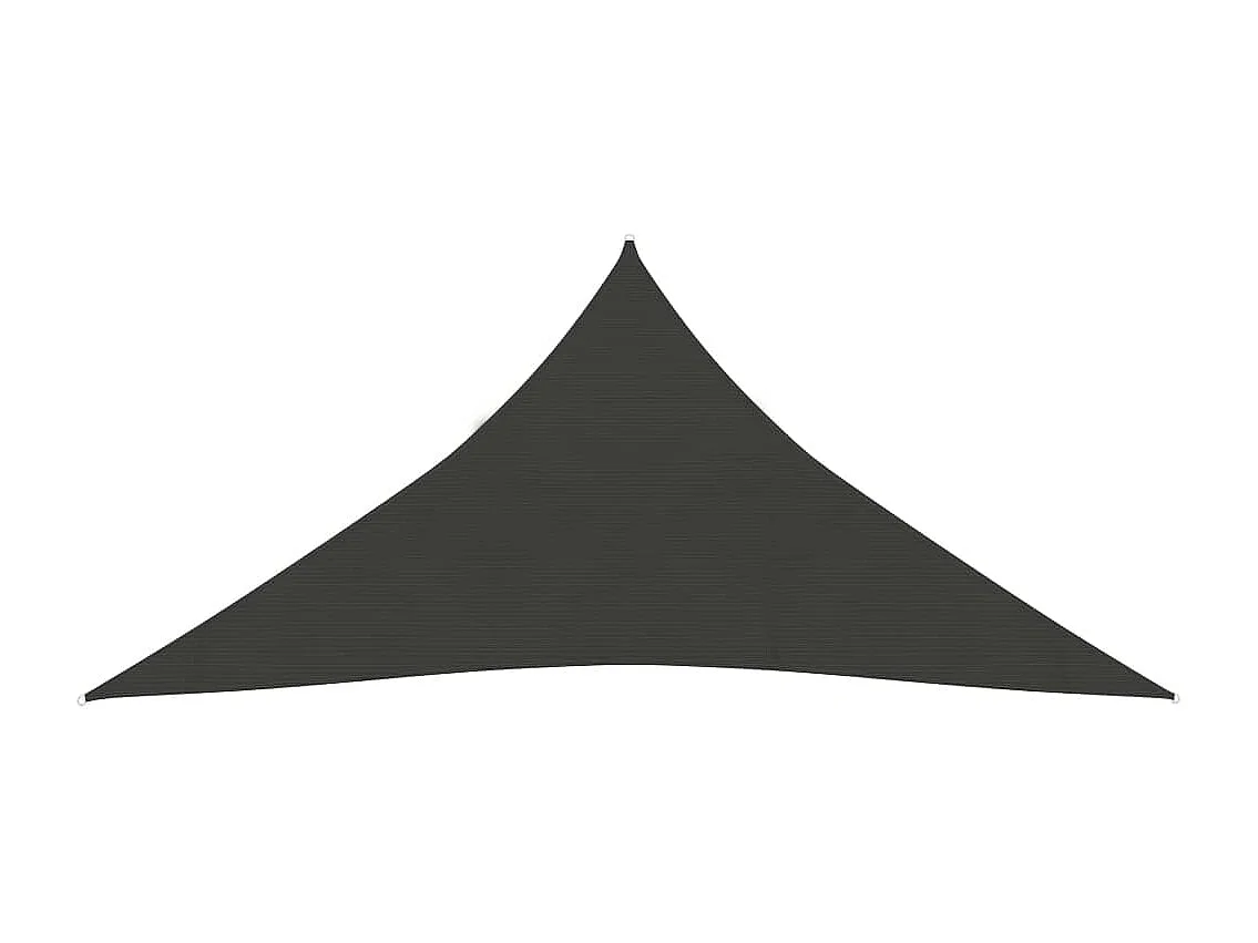 Vela de tecido para guarda-sol 160 g/m² HDPE 5 x 6 x 6 m antracite 02_0008942